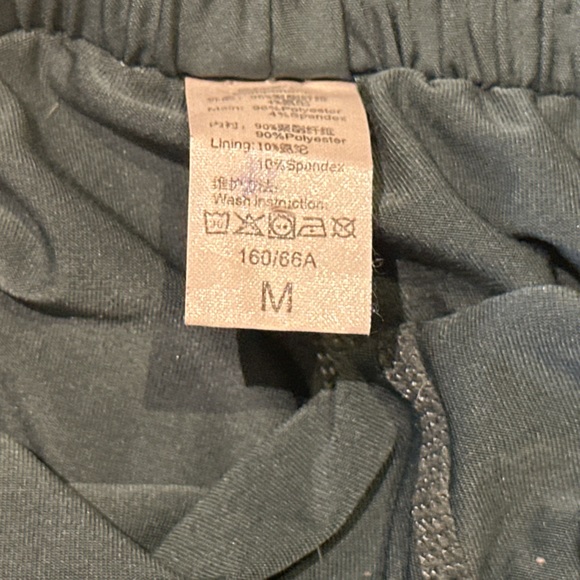 2 pair active shorts; 1 green, 1 black - Picture 2 of 4